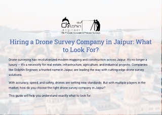 Dolphin(Drone Survey Company)
