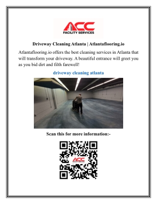 Driveway Cleaning Atlanta  Atlantaflooring.io