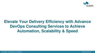Elevate Your Delivery Efficiency with Advanced DevOps Consulting Services