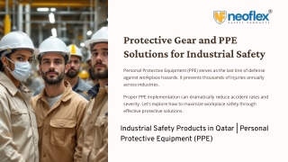 Protective Gear and PPE Solutions for Industrial Safety