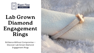 Lab Grown Diamond Engagement Rings | Sustainable & Stunning Designs