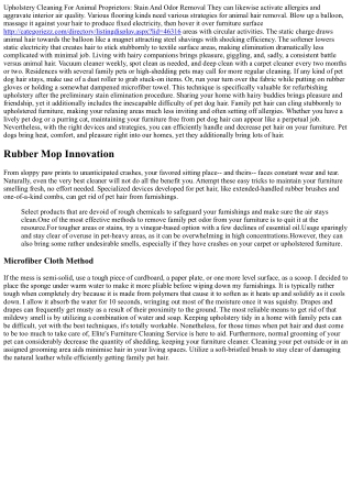 Exactly How To Eliminate Pet Dander From Upholstery: A Comprehensive Guide