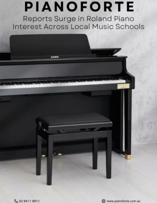PianoForte Reports Surge in Roland Piano Interest Across Local Music Schools