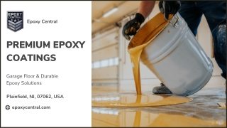 Premium Epoxy Coatings