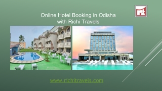 Online Hotel Booking in Odisha with Richi Travels