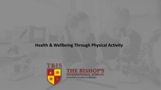 Health & Wellbeing Through Physical Activity