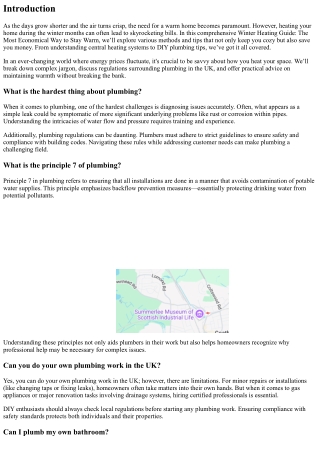 **Winter Heating Guide: The Most Economical Way to Stay Warm**