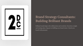 brand strategy consultants