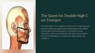 double c on trumpet