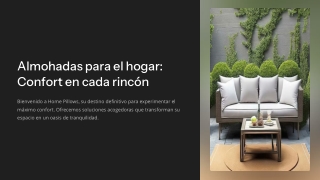 cojines decorativos