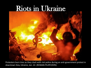 Riots in Ukraine