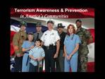 Terrorism Awareness Prevention in America s Communities