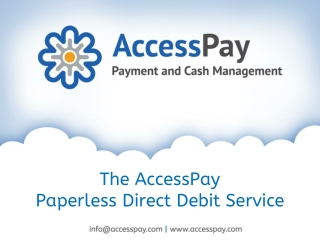 Paperless Direct Debit Service in UK
