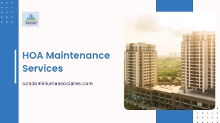 HOA Maintenance Services