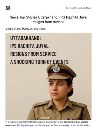 News Top Stories Uttarakhand