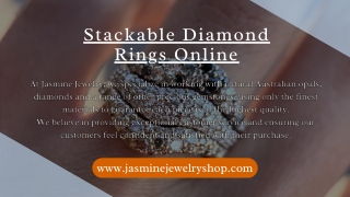 Stackable Diamond Rings Online