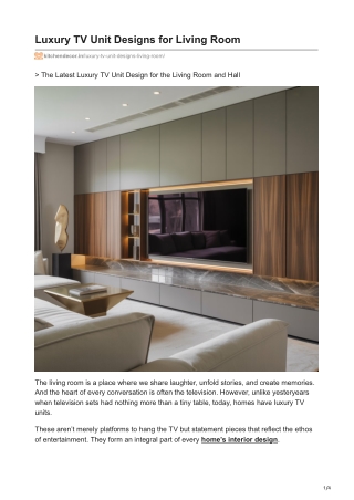 Transfom Your space with Modern Home's Interior Design Ideas