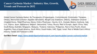 Cancer Cachexia Market
