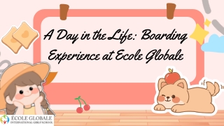 A Day in the Life Boarding Experience at Ecole Globale