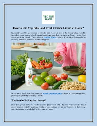 How to Use Vegetable and Fruit Cleaner Liquid at Home.docx