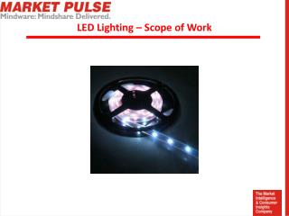 LED Lighting – Scope of Work