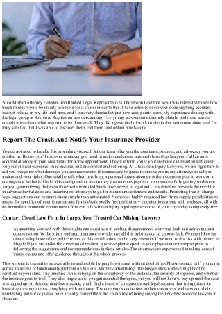 Free Attorney Suggestions: Your Guide To Top Lawful Aid After A Car Crash