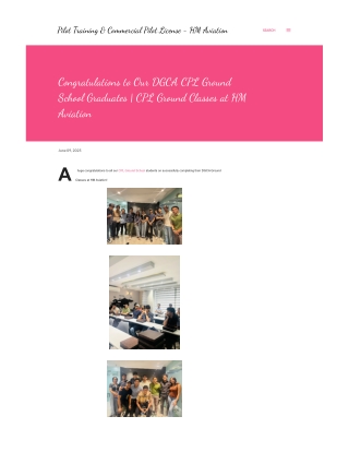 Congratulations to Our DGCA CPL Ground School Graduates | CPL Ground Classes