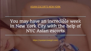 Incredible week in New York City with the help of NYC Asian models