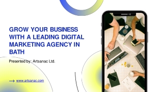 Grow Your Business with a Leading Digital Marketing Agency in Bath