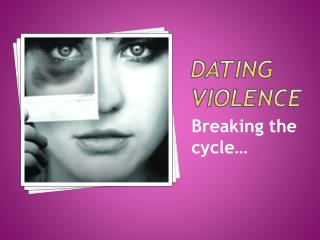 Dating violence