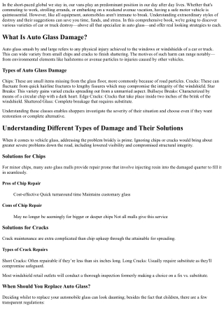 Understanding Different Types of Damage and Their Solutions
