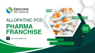 Best Allopathic PCD Pharma Franchise in India