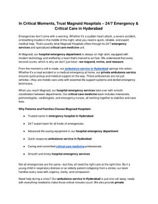 In Critical Moments, Trust Magnaid Hospitals – 24_7 Emergency & Critical Care in Hyderabad (2)