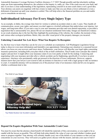 What Can A Lawyer Provide For You After A Car Crash? The Rothenberg Law Practice