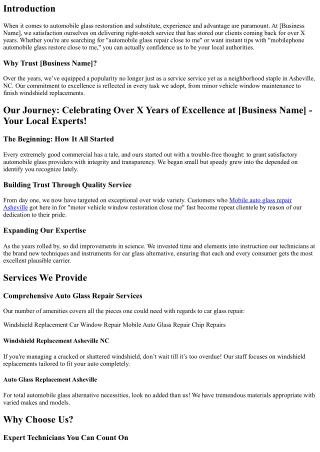 Celebrating Over X Years of Excellence at [Business Name] - Your Local Experts!