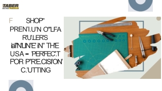 Shop Premium Olfa Rulers Online in the USA – Perfect for Precision Cutting