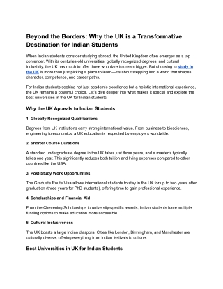 Beyond the Borders_ Why the UK is a Transformative Destination for Indian Students