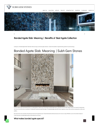Banded Agate Slab Meaning  Benefits of Best Agate Collection