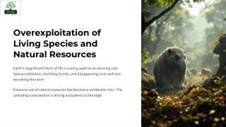 Overexploitation-of-Living-Species-and-Natural-Resources
