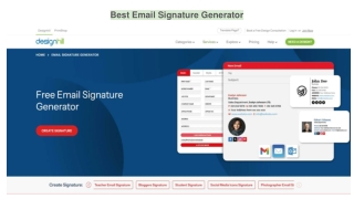 Email Signature generator 2025