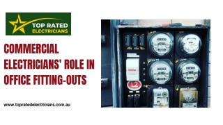 Commercial electricians' role in office fitting-outs