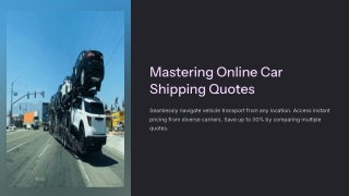 online car shipping