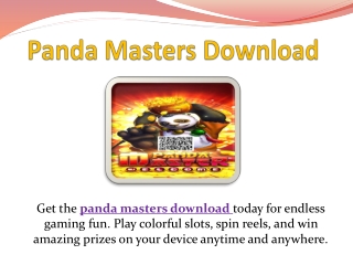 Panda Masters Download