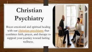Christian Psychiatry