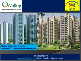 Amrapali O2 Valley Residential Property in Noida Extension