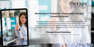 Marketing For Therapists - Therapy Growth Solutions