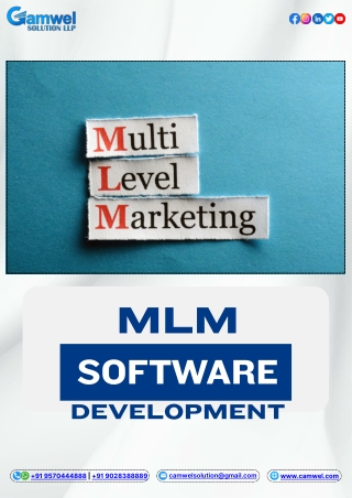 Best MLM Software Provider in Patna – Camwel Solution LLP