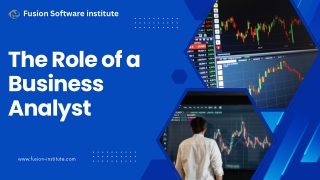 The Role of a Business Analyst: Creating Value Through Data-Driven Strategy