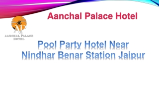 Pool Party Hotel near Nindhar Benar Station Jaipur (1)