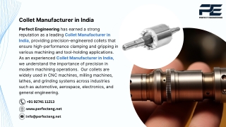 Collet Manufacturer in India